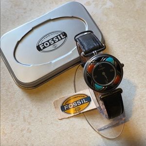 NWT Women’s Fossil Watch Aztec